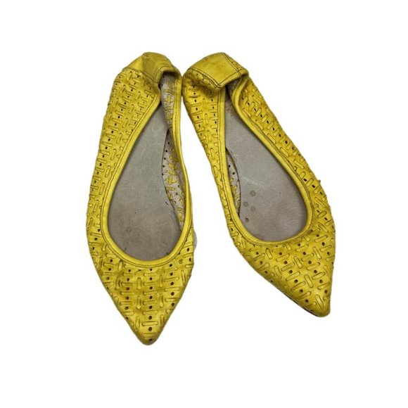 PIRANHA ITALIA Woven Pointed Flats (Size 6.5) - Picture 1 of 4